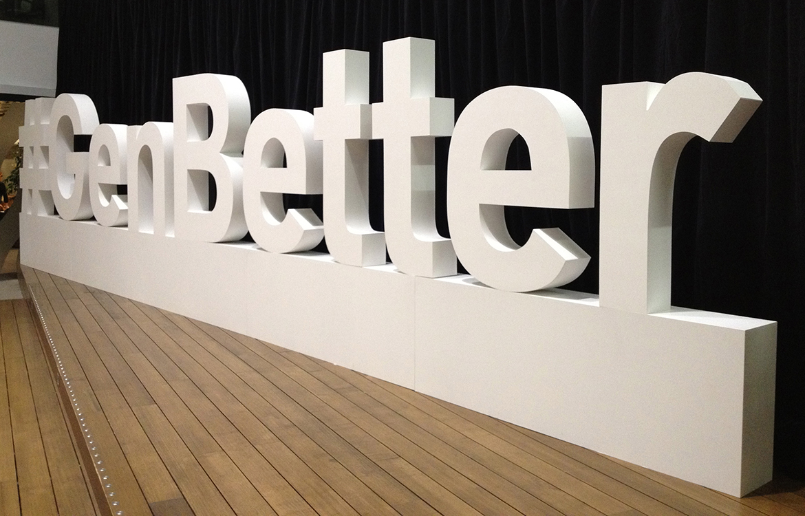 GenBetter 3D Lettering